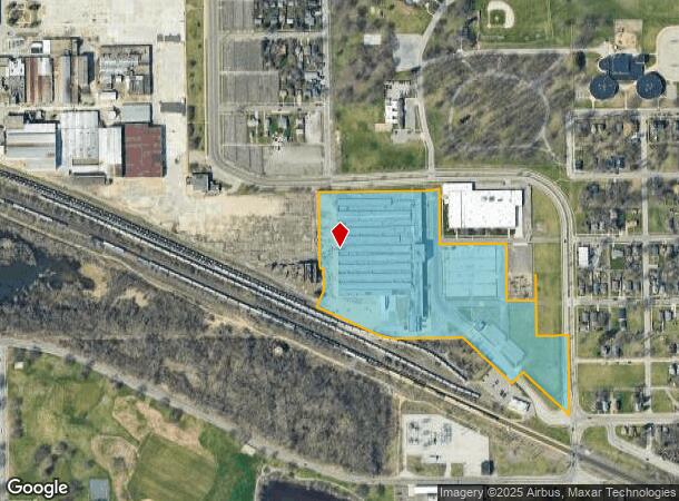  401 N Bendix Dr, South Bend, IN Parcel Map