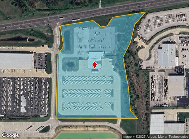  100 Logistics Center Dr, Wentzville, MO Parcel Map