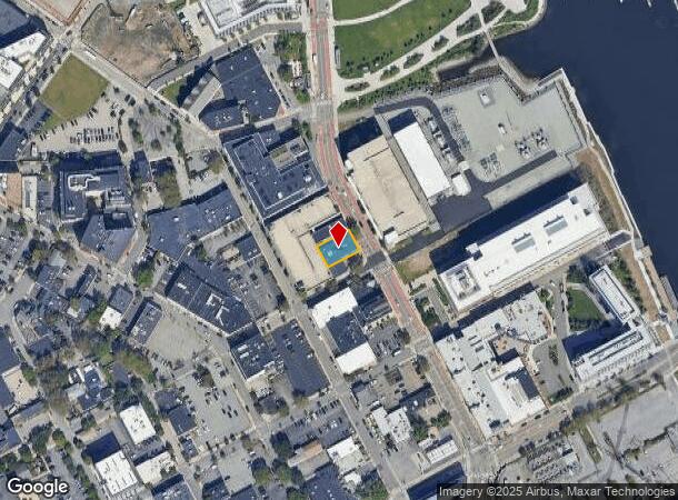 349 Eddy St, Providence, RI Parcel Map