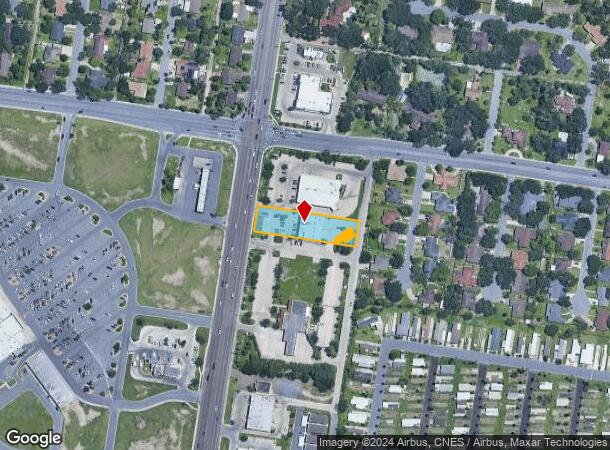  1305 S Cage Blvd, Pharr, TX Parcel Map