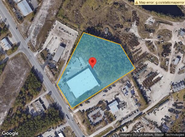  3700 Us Highway 421 N, Wilmington, NC Parcel Map