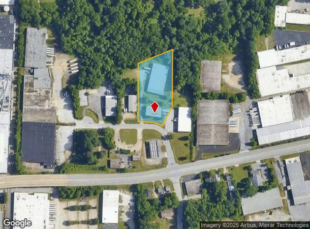 1306 Starr Dr, High Point, NC Parcel Map