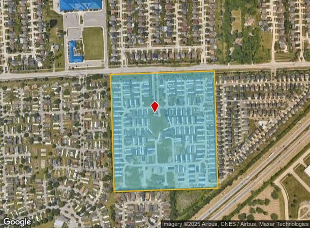 30086 Pineview Cir, Chesterfield, MI Parcel Map