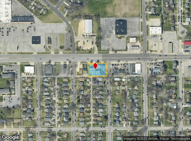  4102 W Western Ave, South Bend, IN Parcel Map