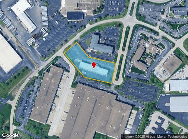 2650 Executive Dr, Indianapolis, IN Parcel Map