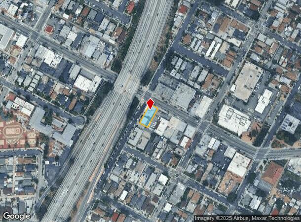  2000 E 1St St, Los Angeles, CA Parcel Map