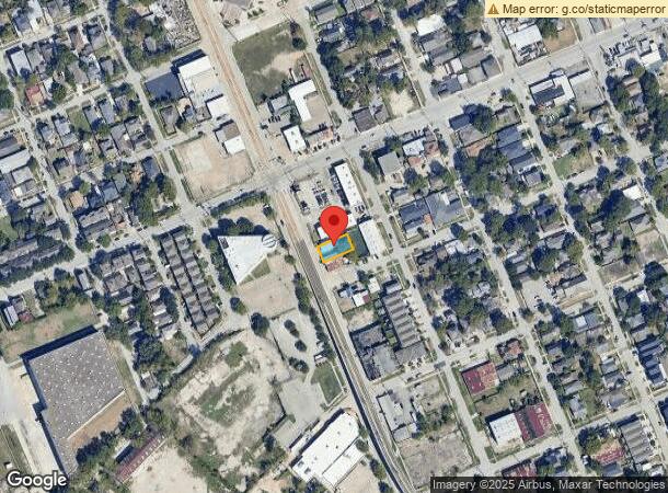  1804 N Main St, Houston, TX Parcel Map