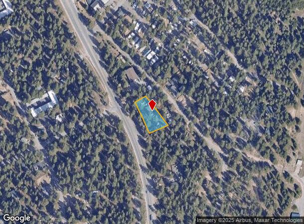  1313 Emerald Bay Rd, South Lake Tahoe, CA Parcel Map