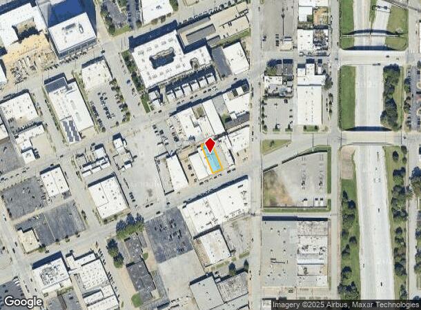  615 E 4Th St, Tulsa, OK Parcel Map