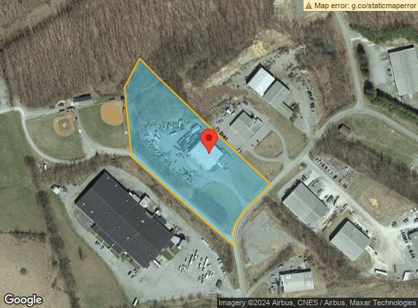  301 Industrial Park Rd, Bluefield, VA Parcel Map