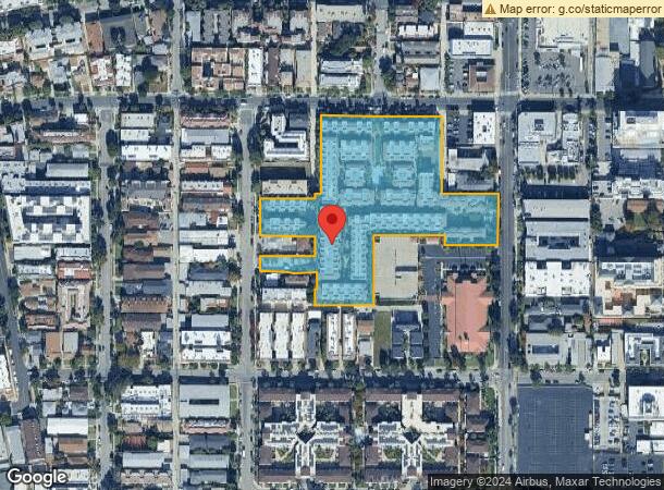  1137 N Central Ave, Glendale, CA Parcel Map