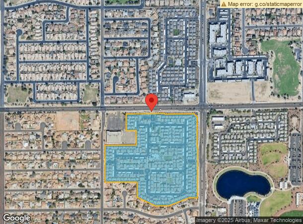  8405 W Olive Ave, Peoria, AZ Parcel Map