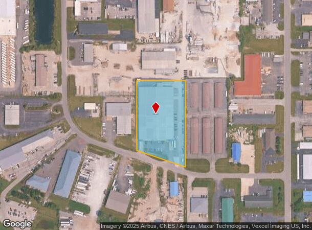  1204 Erie Ct, Crown Point, IN Parcel Map