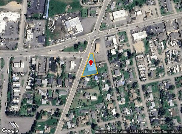 130 S Comstock Ave, Sutherlin, OR Parcel Map