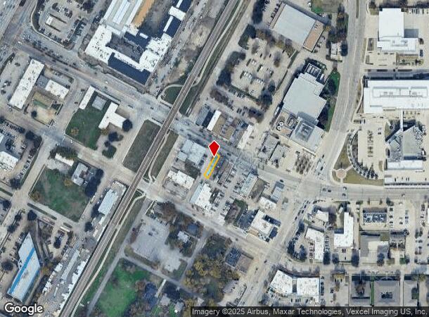  110 E Main St, Richardson, TX Parcel Map