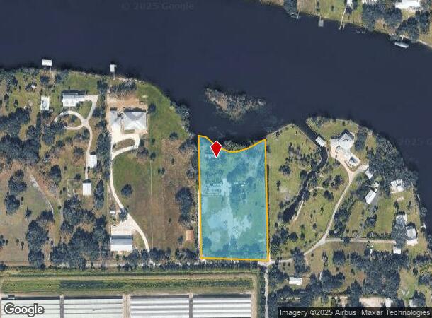 19971 S River Rd, Alva, FL Parcel Map