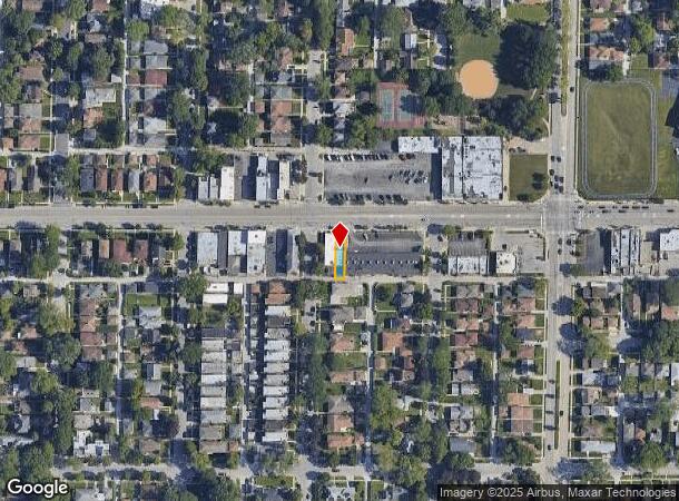 4055 Oakton St, Skokie, IL Parcel Map