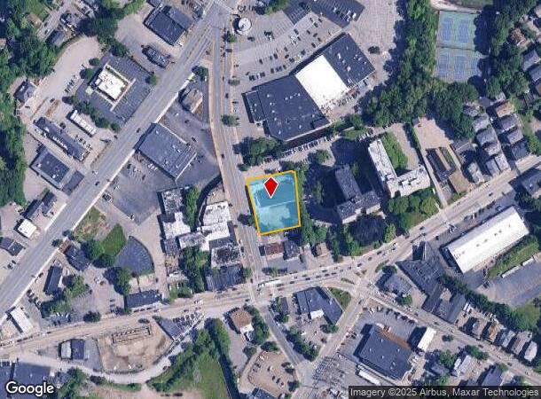  24 Mill St, Worcester, MA Parcel Map