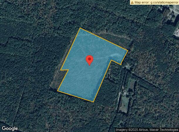  166 Pine Hall Rd, Mathews, VA Parcel Map