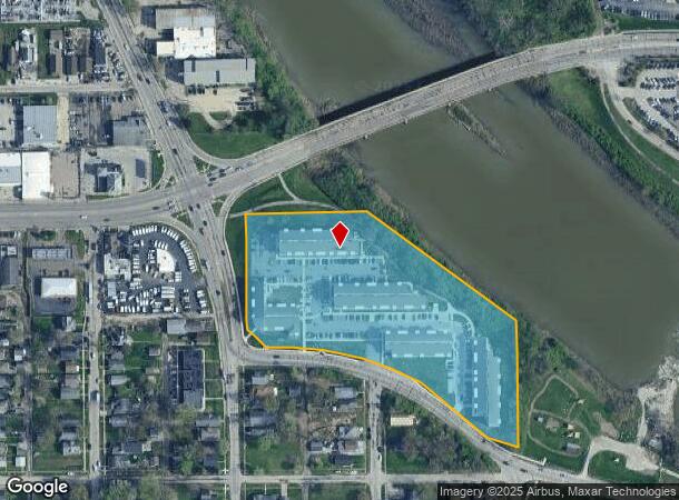 2215 W 16Th St, Indianapolis, IN Parcel Map