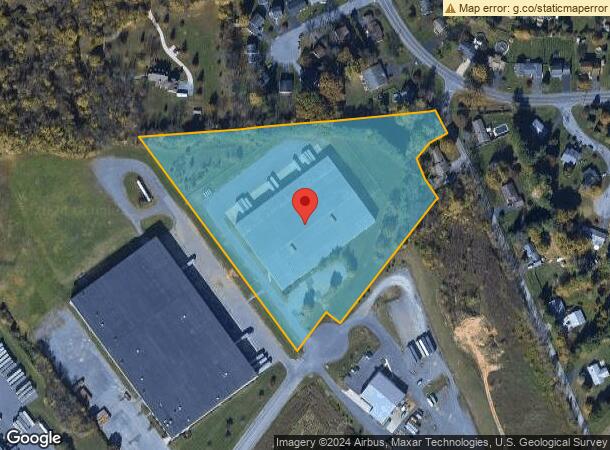  16634 Industrial Ln, Williamsport, MD Parcel Map