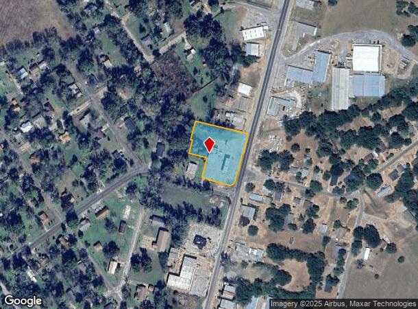 921 S 4Th St, Crockett, TX Parcel Map