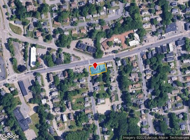  1369 Main St, Worcester, MA Parcel Map