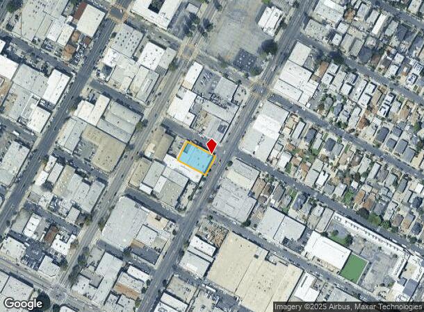  3101 S Main St, Los Angeles, CA Parcel Map