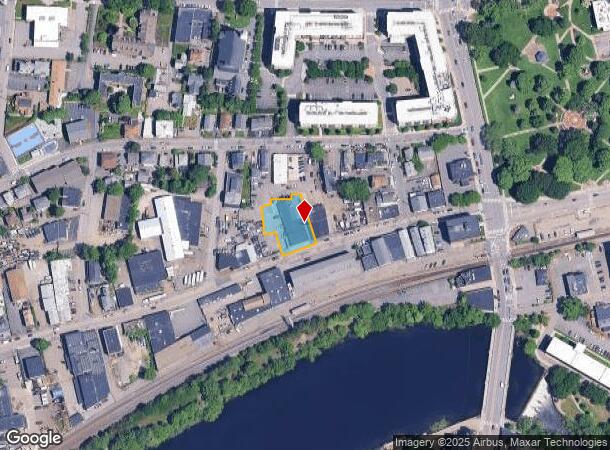  45 Felton St, Waltham, MA Parcel Map