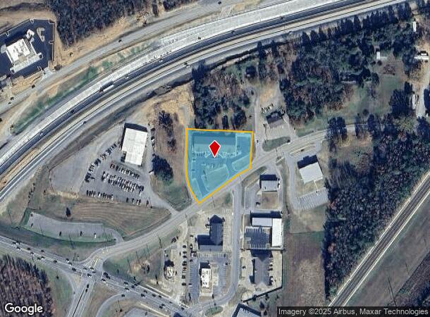  1302 W Locust St, Cabot, AR Parcel Map