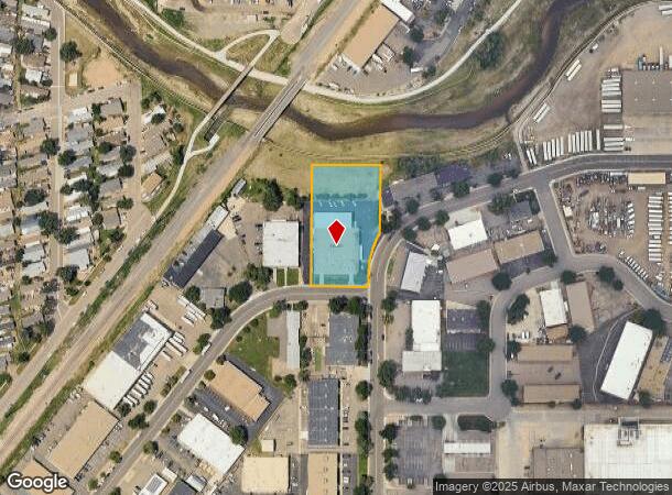  1224 Sherman Dr, Longmont, CO Parcel Map