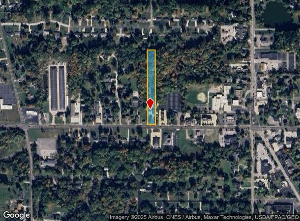 129 W Aurora Rd, Northfield, OH Parcel Map