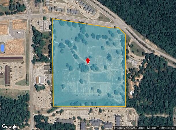  Bowers Blvd, Huntsville, TX Parcel Map