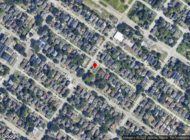  2602 Isabella St, Houston, TX Parcel Map