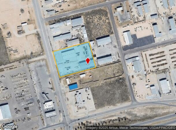 1207 S County Rd W, Odessa, TX Parcel Map