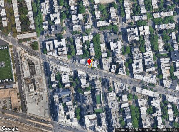  923 Fulton St, Brooklyn, NY Parcel Map