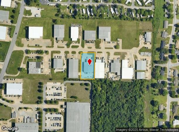  1207 Esi Dr, Springdale, AR Parcel Map