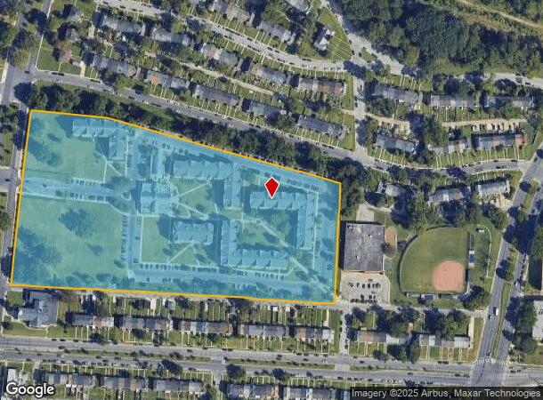 4501 Loch Raven Blvd, Baltimore, MD Parcel Map