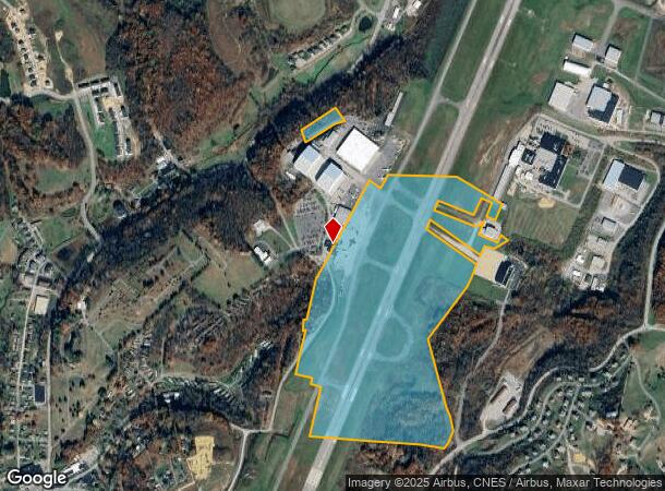 2000 Aviation Way, Bridgeport, WV Parcel Map