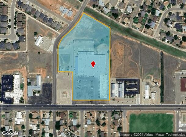  1204 W 21St St, Clovis, NM Parcel Map