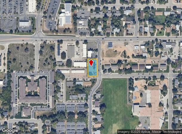 201 N Carr Ave, Lafayette, CO Parcel Map