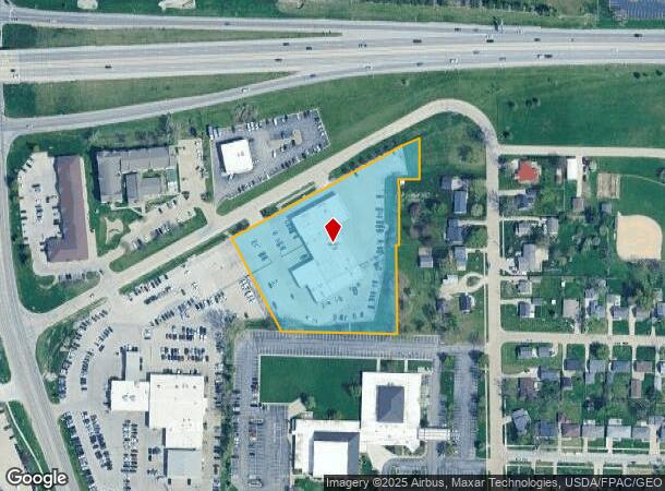 1919 Dodge Rd Ne, Cedar Rapids, IA Parcel Map