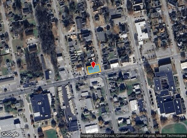  105 E 4Th St, Salem, VA Parcel Map