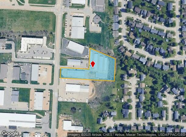1820 Radford Rd, Dubuque, IA Parcel Map