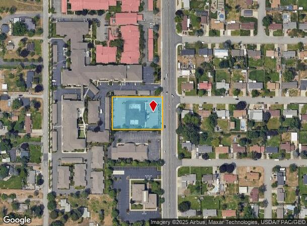  1123 N Evergreen Rd, Spokane Valley, WA Parcel Map