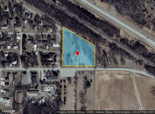 412 E Curran St, Darwin, MN Parcel Map