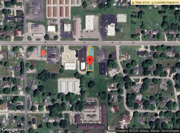  802 E Main St, Gas City, IN Parcel Map