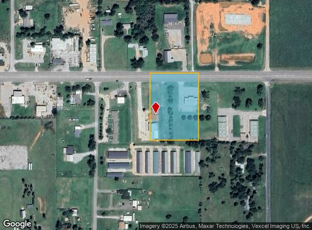 2902 E Highway 37, Tuttle, OK Parcel Map