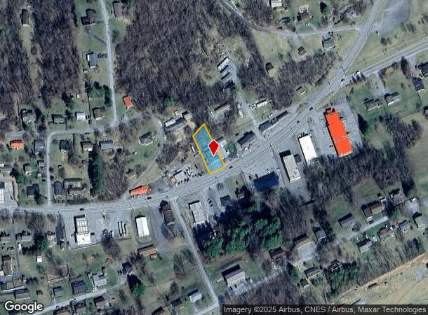  1599 Fincastle Tpke, Tazewell, VA Parcel Map