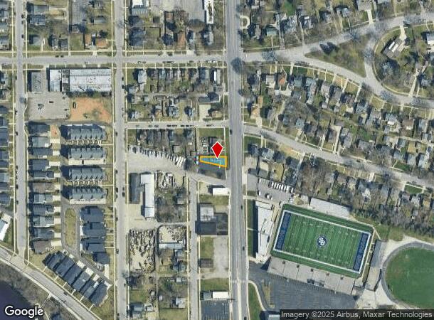  331 S Eddy St, South Bend, IN Parcel Map